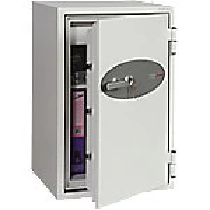 Image of Phoenix Fireproof Safe FS0443K White 655 x 560 x 1,145 mm