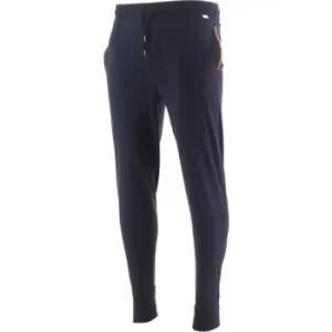 image of Paul Smith Inky Blue Stripe Tape Lounge Jersey Jogging Pant