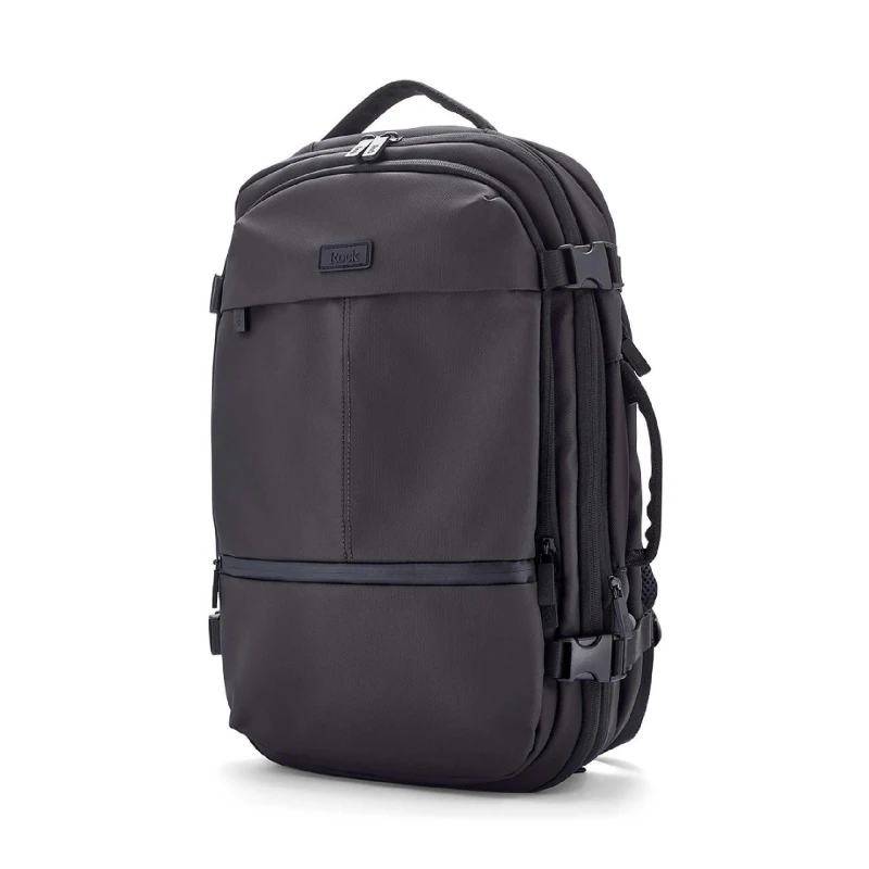 Image of Rock Belgravia Backpack Hard Suitcases Cabin Black 42925403431