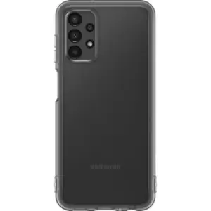 image of Samsung Soft Clear Cover for Galaxy A13 - Black