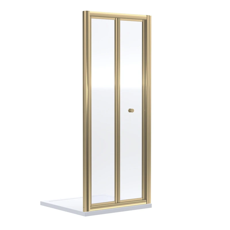 Image of nuie Rene 1900 x 700mm Bi-Fold Shower Door - Brown, Brown SMBD7BB-E6