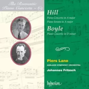 image of Hill Piano Concerto in a Major/Piano Sonata in a Major/Boyle by Alfred Hill CD Album