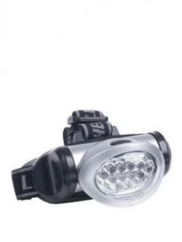 Headlamp With 8 White + 2 Red Leds - main image