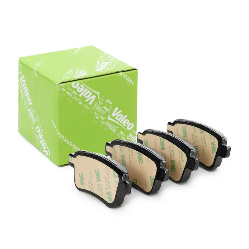 Image of VALEO 872692 Brake pad set OPTIPACK for LCV Rear Axle, without integrated wear sensor, for difficult operating conditions Brake Pad Set,disc brake (4
