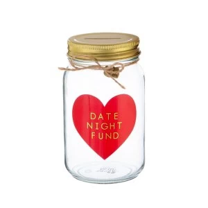 image of Sass & Belle Date Night Fund Money Jar