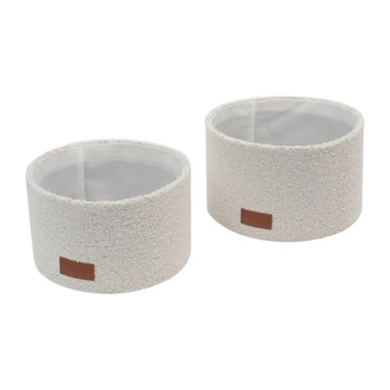 Image of Jvl Shiro Round Storage Baskets - Set Of 2