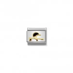 Image of Composable Classic Gold Black Whip Hat Link 030272/29