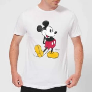 Disney Mickey Mouse Classic Kick T-Shirt - White