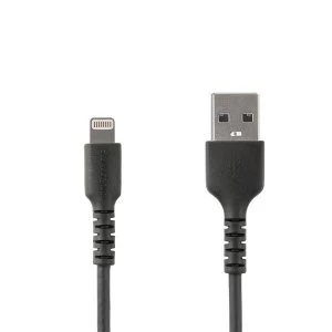 Image of StarTech 6.6 ft. (2 m) USB to Lightning Cable - Apple MFi Certified - Black