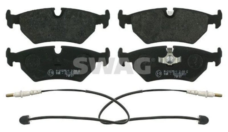 Image of Brake pad set SWAG 62 91 6223