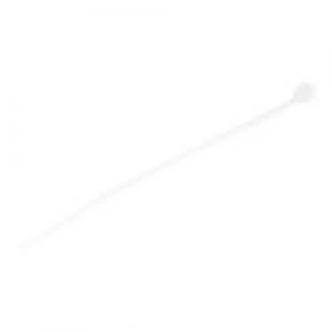 Image of StarTech.com 100 Pack 4 White Cable Ties