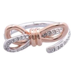 Image of Swarovski Swarovski Lifelong Bow Ring - Gold