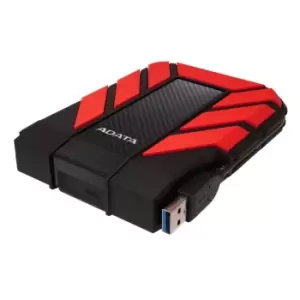 image of ADATA 2TB HD710 Pro Rugged Black Red 2.5" External Hard Disk Drive