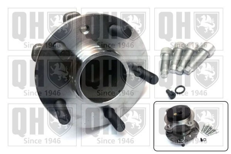 Image of QUINTON HAZELL Wheel bearing kit QUINTON HAZELL QWB1659