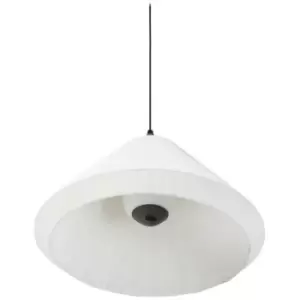 image of Faro SAIGON - Pendant Outdoor Ceiling Light White, E27, IP65