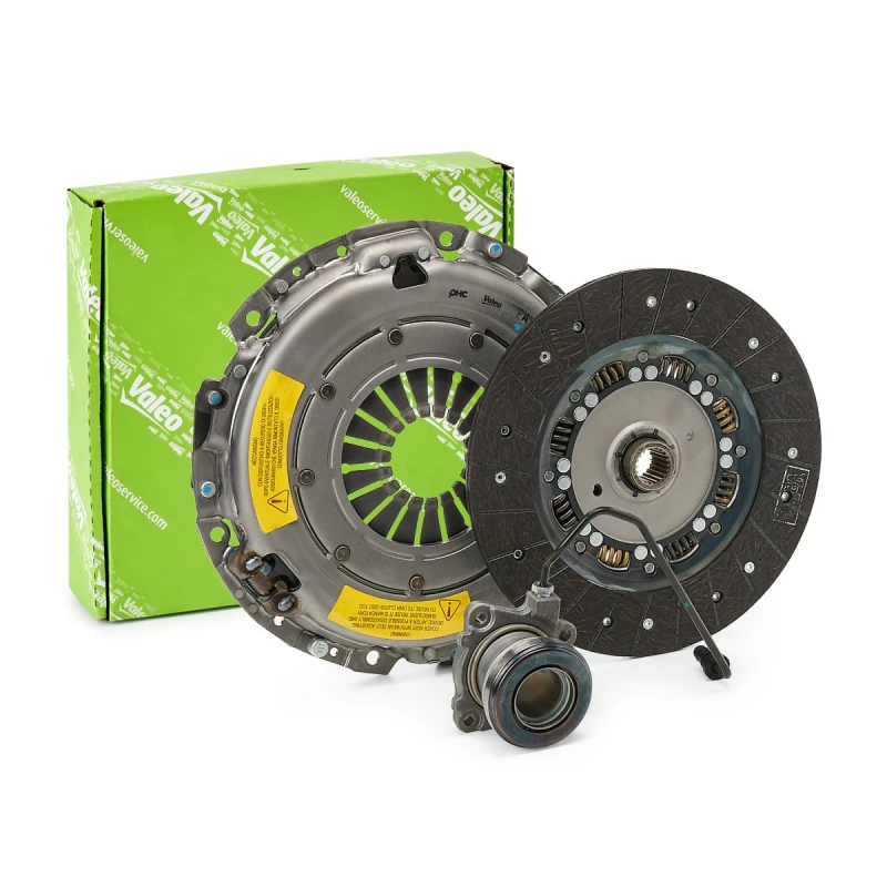 Image of VALEO 834070 Clutch with central slave cylinder, KIT3P (CSC), Special tools for mounting not necessary, for vehicles with push type clutch Aluminium C