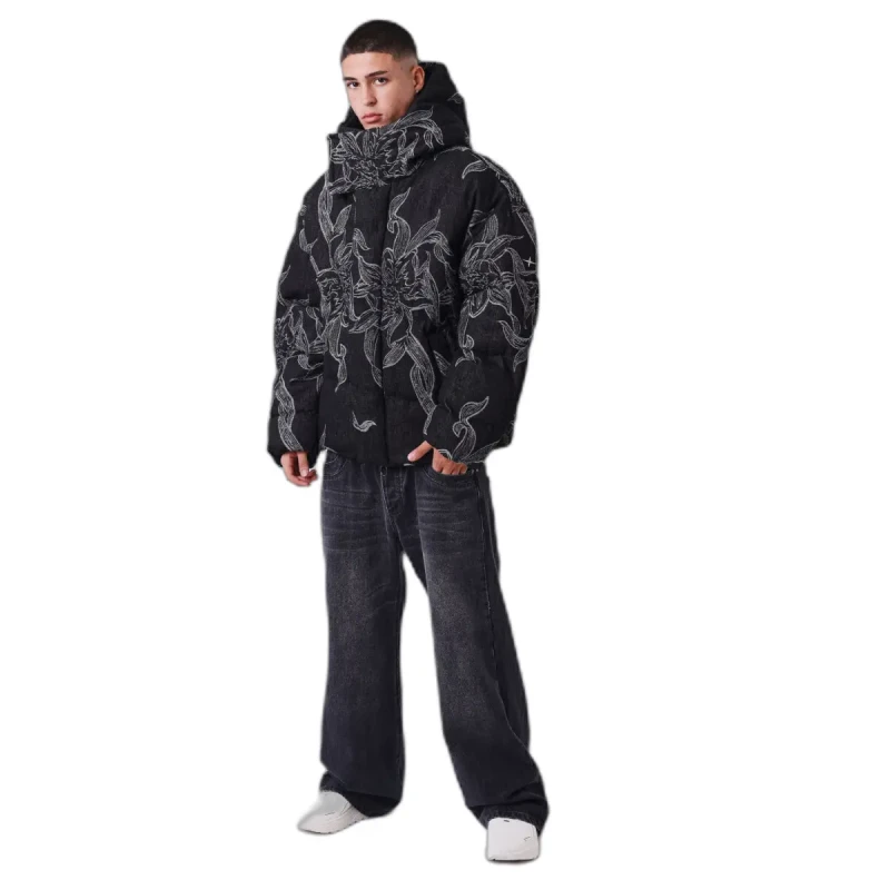 Image of Project X Paris Down jacket Project X Paris Snowbud Noir Male S