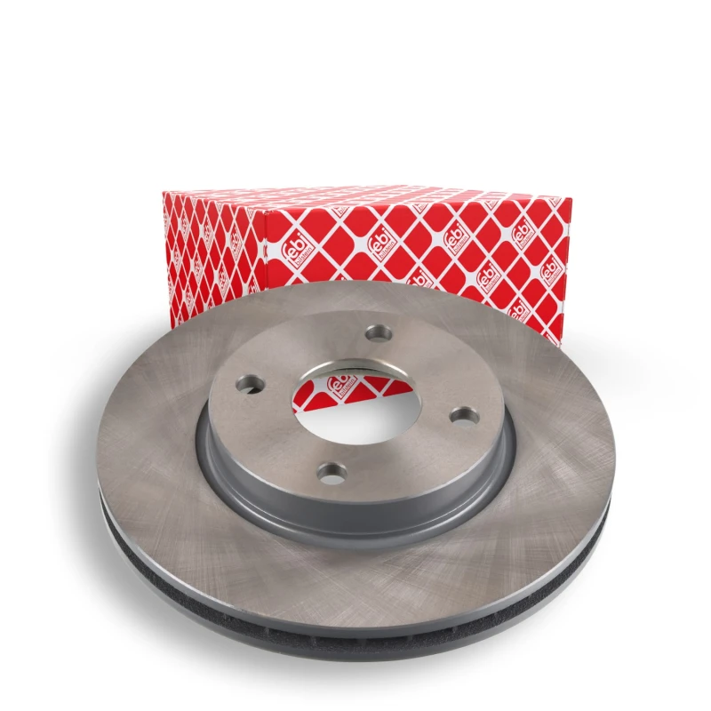 Image of FEBI BILSTEIN 05645 Brake disc Front Axle, internally vented, Coated Brake Disc (82)