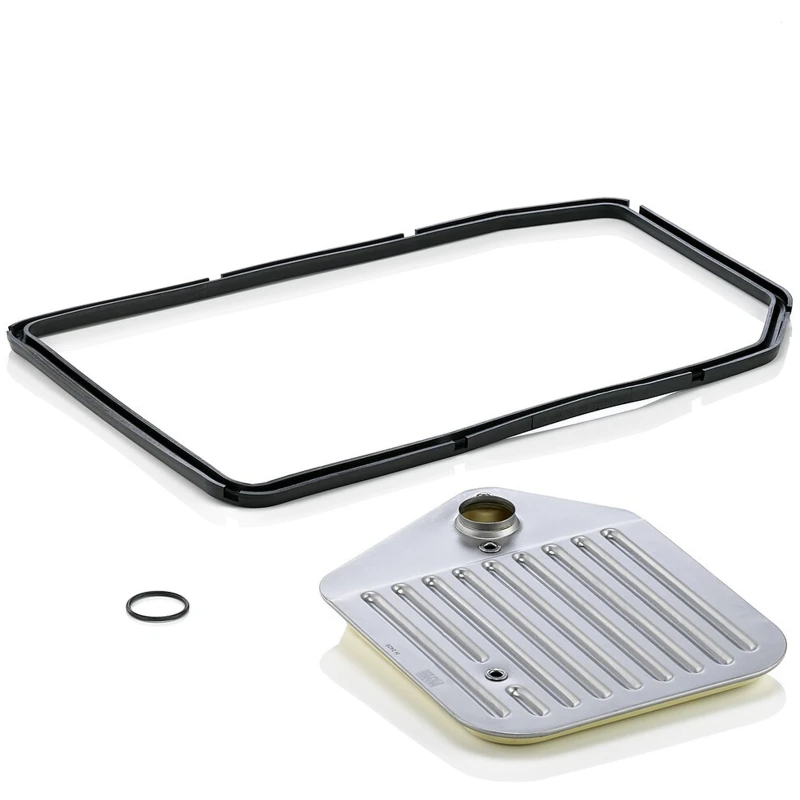 Image of MANN-FILTER H 2425 x KIT Hydraulic Filter Set, automatic transmission with gasket/seal, with oil sump gasket Hydraulic Filter Set,automatic transmiss