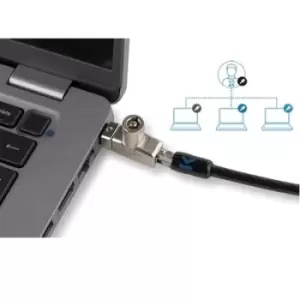 image of KENSINGTON TECHNOLOGY GROUP N17 2.0 Keyed Laptop Lock for Dell Devices Master Keyed (25 locks + Masterkey)