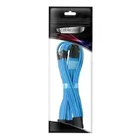 Image of CableMod Pro ModMesh 12VHPWR PCIe Extension (Light Blue, 16-pin to Triple 8-pin, 45cm)