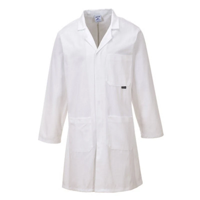 Image of Laboratory Cotton Coat C851WHRXXL Colour: White