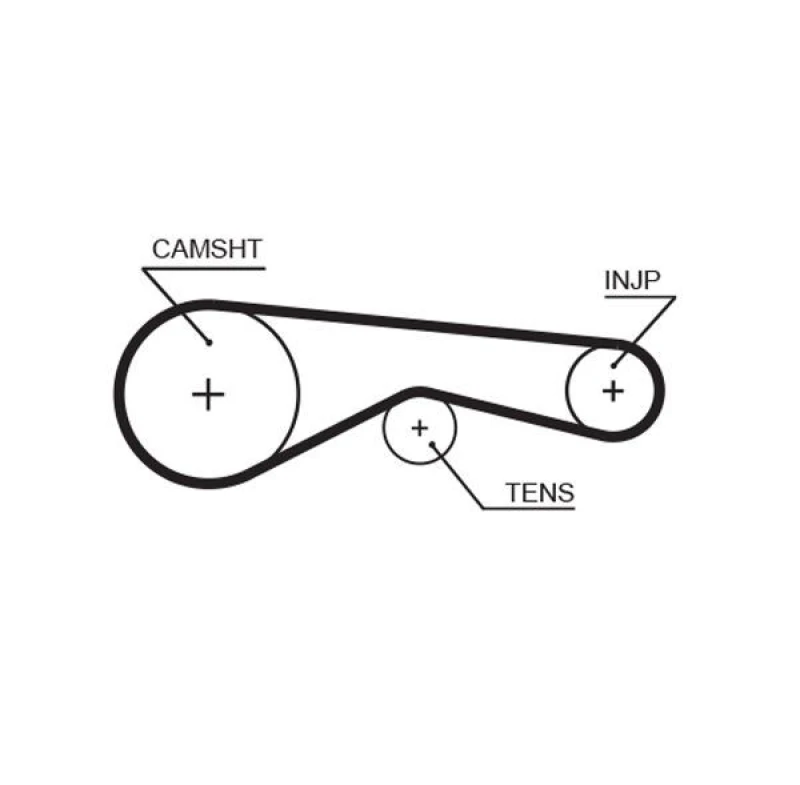 Image of GATES Timing Belt GATES 5625XS