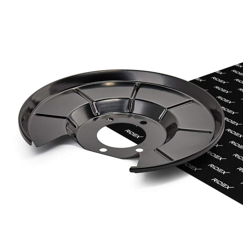 Image of RIDEX 1330S0556 Brake Disc Back Plate Rear Axle Right Splash Panel,brake disc (1330)