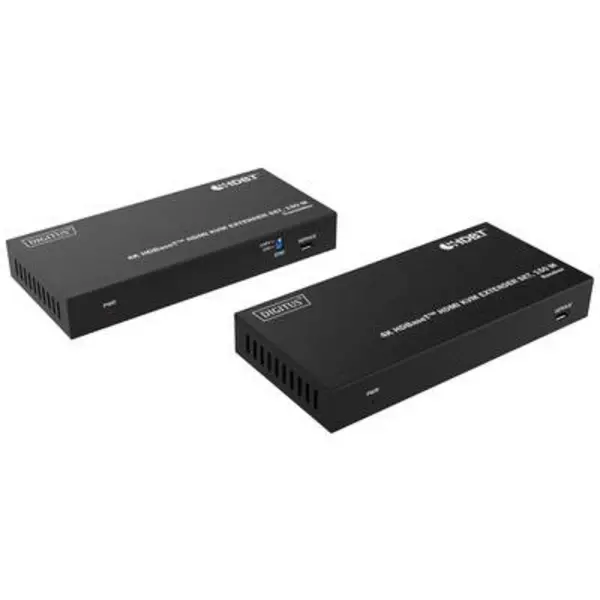 Image of Digitus Digitus DS-55522 HDMI Adapter [1x HDMI socket - 1x HDMI socket] Black HDMI-enabled, High Speed HDMI, Ultra HD (4k) HDMI DS-55522