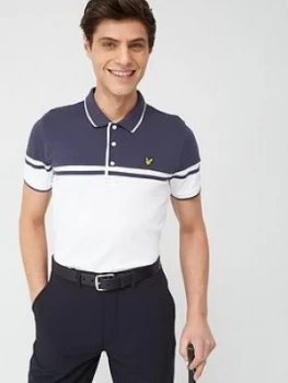 Image of Lyle & Scott Golf Croft Polo Shirt - White