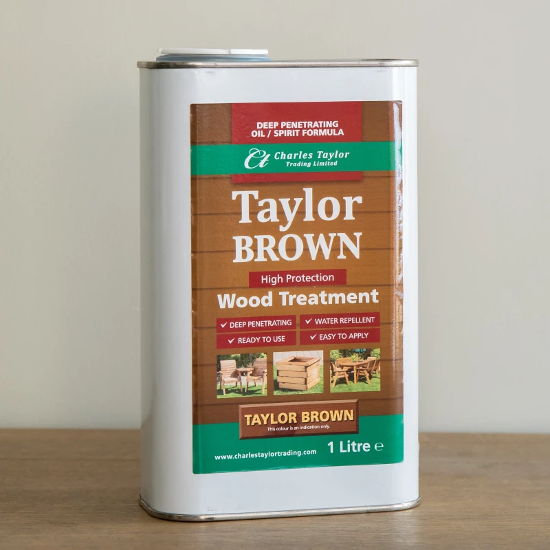 Image of 1 litre Wood Preservative for Hand Made Wooden Garden Furniture