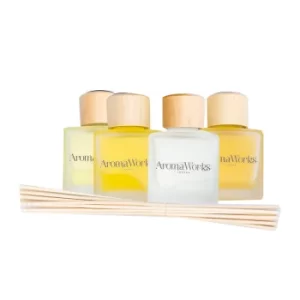 Image of AromaWorks Reed Diffuser Gift Set 4x100ml