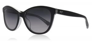 image of Maui Jim Canna Sunglasses Black / Crystal GS769-02K Polariserade 54mm