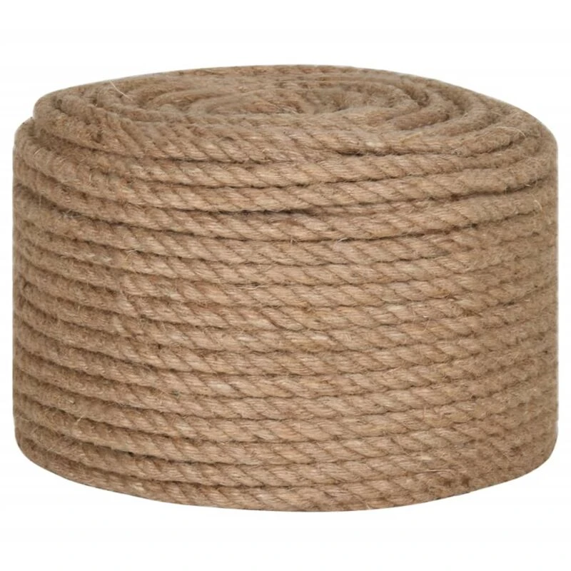 Image of VIDAXL Rope 100% Jute 12mm 100 m Vidaxl 91274
