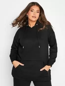 Image of Yours Overhead Hoodie - Black, Size 18, Women