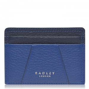 Radley Wood Card Holder - SAPHIRE