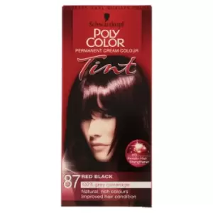 Schwarzkopf Poly Color Red Black 87 Permanent Hair Dye