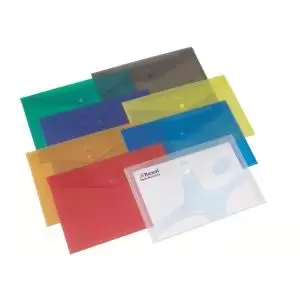 Image of Rexel Popper Wallet A4 Assorted - Outer carton of 25 16128AS