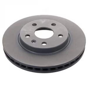 Pair of Brake Discs 39195 by Febi Bilstein Front Axle