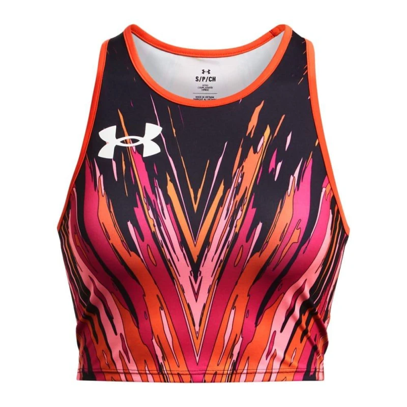 Image of Under Armour UA Pro Runner Singlet Regular Fit T-Shirts 8 Black 32594103175