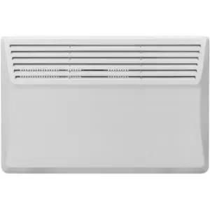 Image of Devola-B 1500W Panel Heater with 7 Day Timer IP24 - White