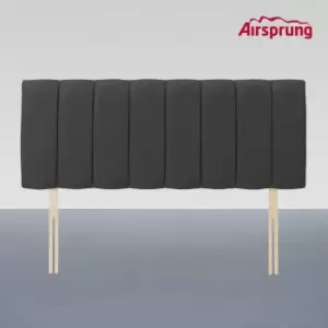 image of Airsprung Corston Double Linoso Headboard - Charcoal