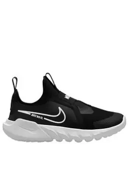 Image of Nike Junior Flex Runner 2 - Black/White, Size 5.5