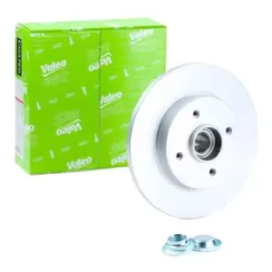 Image of VALEO Brake disc PEUGEOT,CITROEN,DS 675409 424945,424946,424946 Brake rotor,Brake discs,Brake rotors 424945,424946