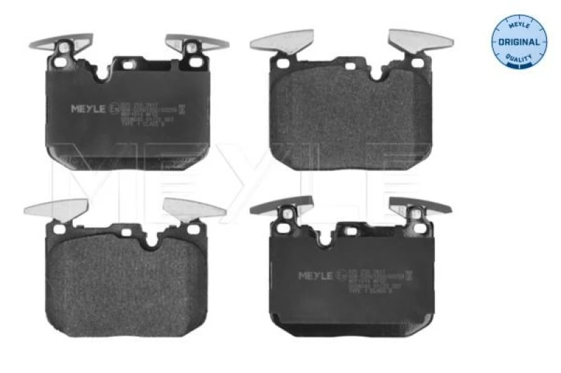 Image of Brake pad set MEYLE 025 250 2817