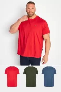 image of 3 Pack Cotton T-Shirts