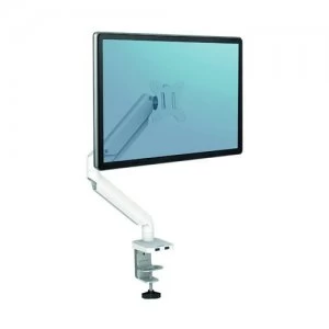 image of Fellowes Platinum Series Single Monitor Arm White 8056201