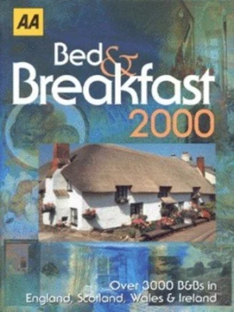 Image of Aa Bed and Breakfast 2000 by Automobile Association Paperback
