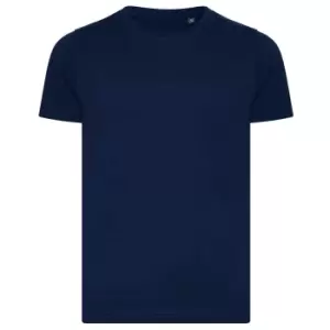 image of Ecologie Childrens/Kids Cascades Organic T-Shirt (3-4 Years) (Navy)