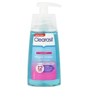 Image of Clearasil Ultra Rapid Action Gel Wash 150ml